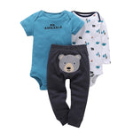New Baby Boy 3 Pieces Clothing set